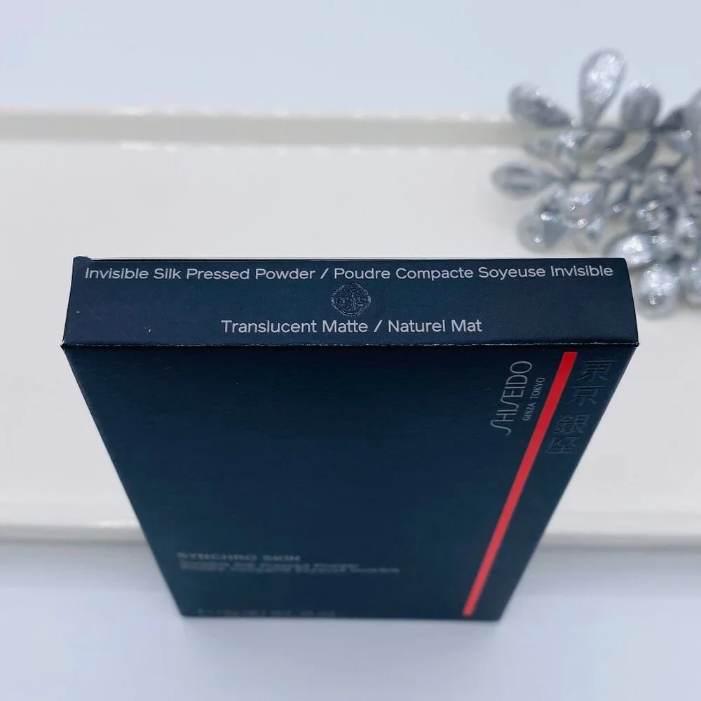 SHISEIDO Beauty-Synchro Skin Pressed Powder,Smooth Blur Matte-Full 10g-BOXED-NEW